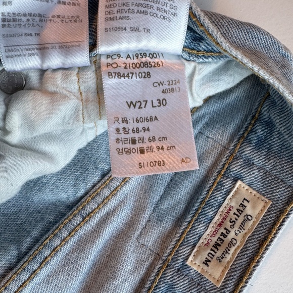 LEVI'S 90's 501 Jeans in Ever Afternoon - Picture 4 of 6